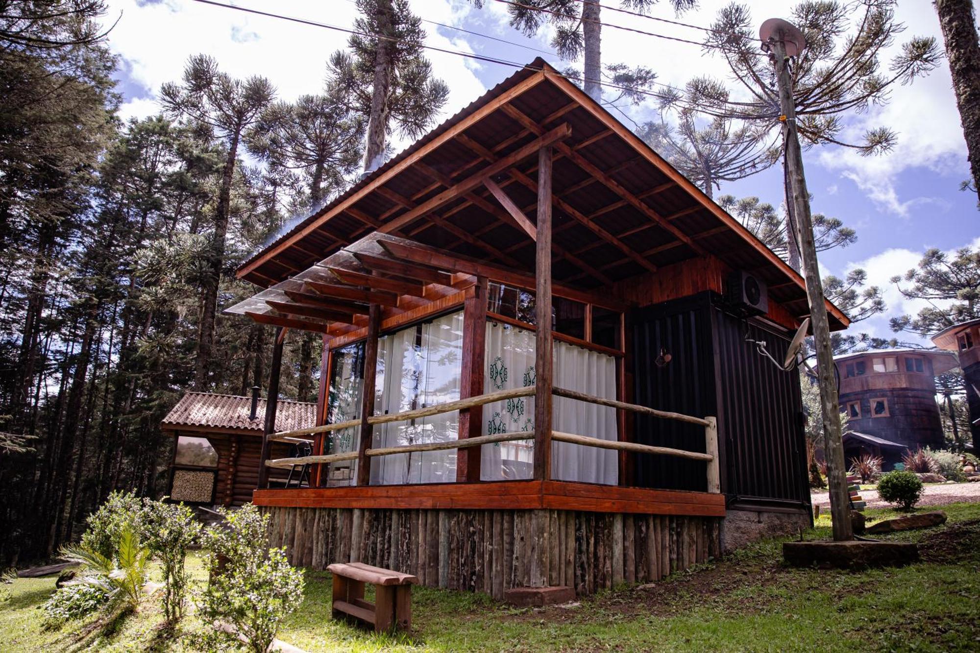 Refugio Do Caracol Pipas E Chales กาเนรา ภายนอก รูปภาพ